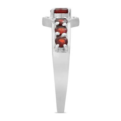 BUY 925 STERLING SILVER NATURAL GARNET GEMSTONE BEST SELLING RING